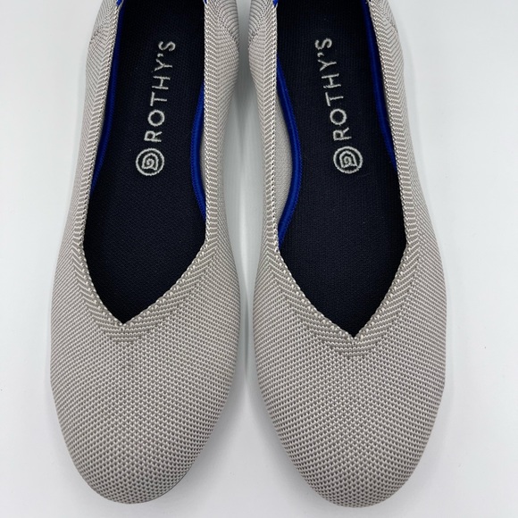 RETIRED Rothys Flex Birdseye sz 12 Classic Ballet Round
Toe Shoe Flat Knit. - Picture 3 of 6